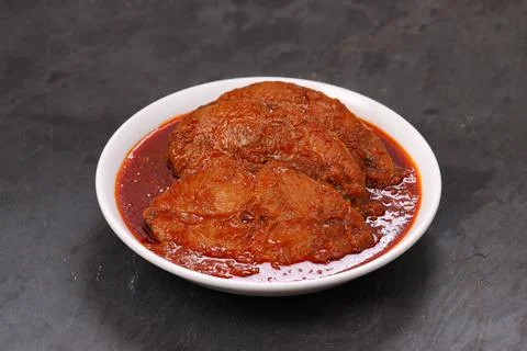 Seer Fish curry Stock Photos
