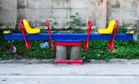 Seesaw Stock Photos