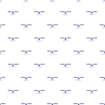 Seesaw playground equipment repeating pattern on white background 스톡 일러스트