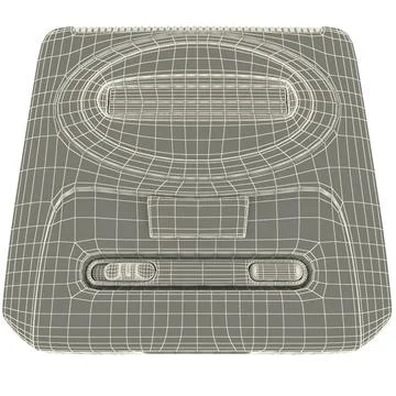 Sega mega drive 2 3D Model
