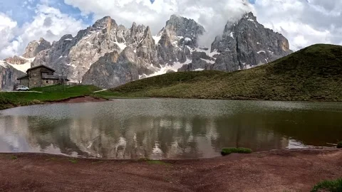 Segantini lake Stock Footage 284148996