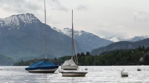 SegelschiffBoje Video stock 10985311