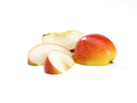 Segmented apple Stock Photos