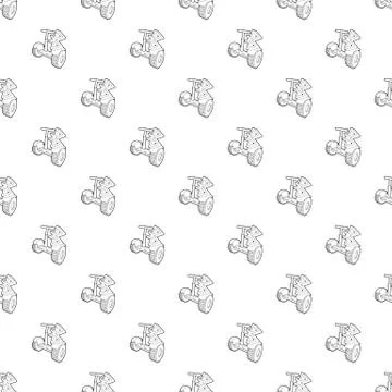 Segway connection pattern seamless 스톡 일러스트