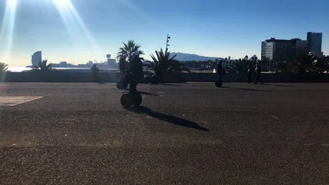 Segway Stock Footage 99444567