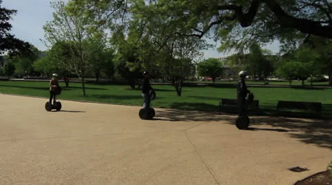 Segways at the Capitol 動画素材 23017543