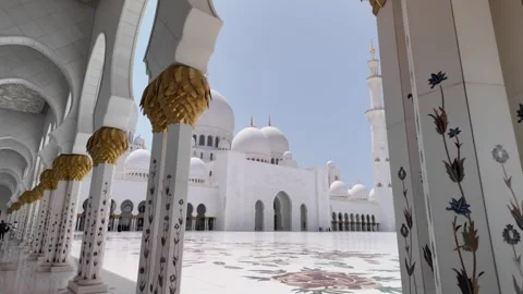Sehik Zayed Mosque Stock Footage 318443853