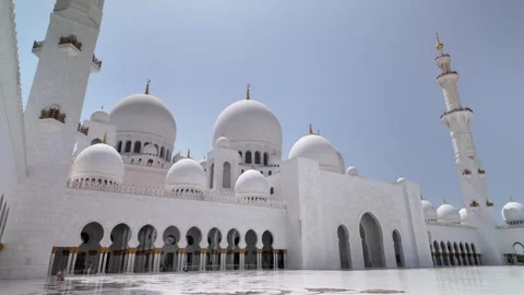 Sehik Zayed Mosque Stock Footage 318443856