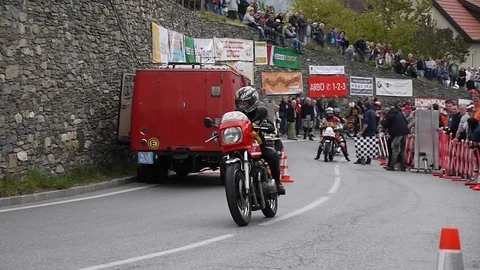 Seiberer Bergpreis Stock Footage 127039603