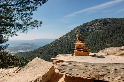 Seid stone pyramid Stock Photos