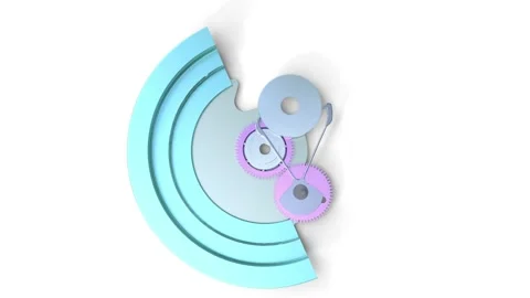 Seiko magic lever working animation Stock Footage 312164779