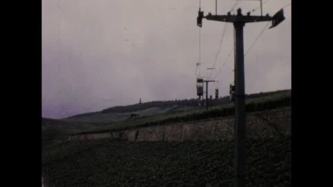 Seilbahn Rudesheim Stock Footage 252738283