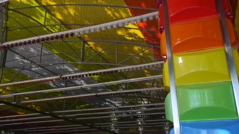 Сeiling of the racing field Stock Footage 79790897