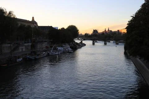 Sein river Stock Photos