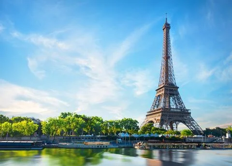 Seine in Paris Foto stock