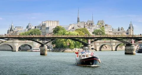 Seine. Stock Photos