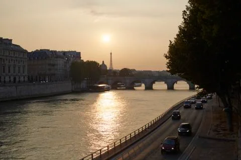 Seine river, Paris Stock Photos