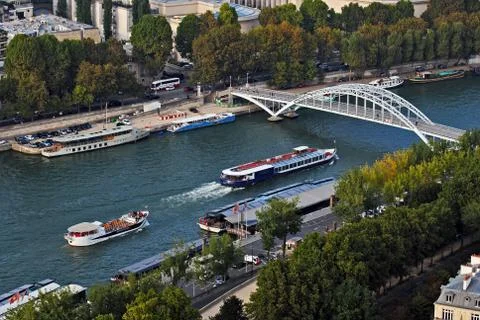 Seine river. Stock Photos