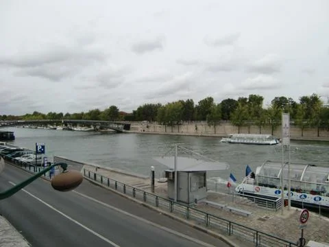 Seine riverside Stock Photos