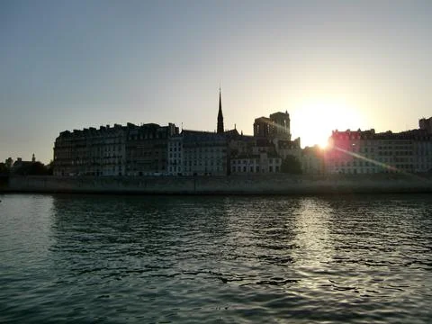Seine riverside Stock Photos