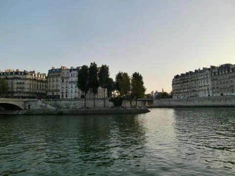 Seine riverside Stock Photos