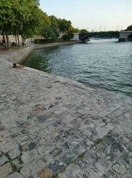 Seine riverside Stock Photos