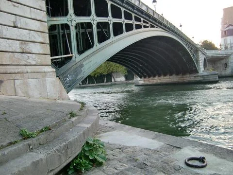Seine riverside Foto stock