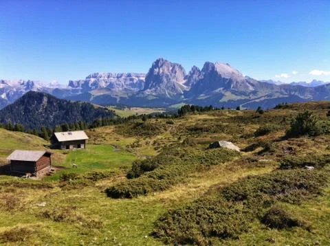 Seiser Alm Stock Photos