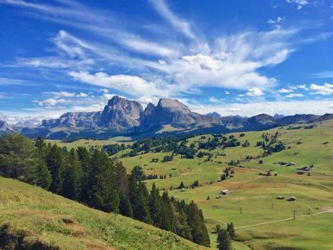 Seiser Alm Stock Photos