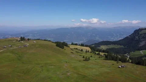 Seiser Alm und Etschtal Video stock 201243356