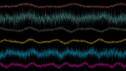 Seismic activity graph animation 4K Stock Footage 336517169