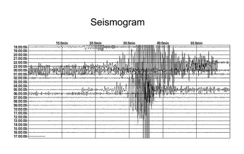 Seismogram Stock Illustration