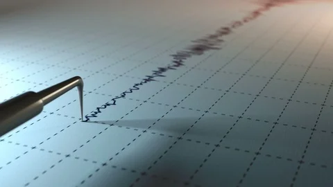 Seismograph Stock Footage 86224411