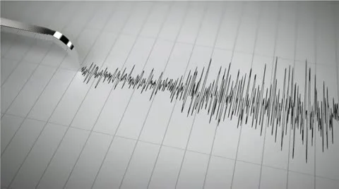 Seismograph is working Video stock 22015338