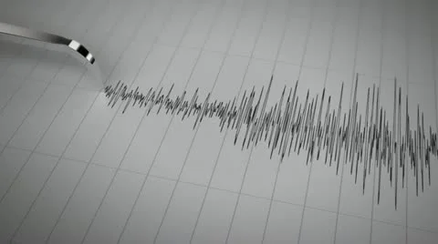 Seismograph is working Video stock 22015818