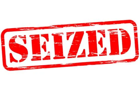 Seized Stock Illustration