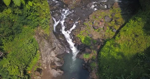 Sekumpul Falls Stock Footage 96014776