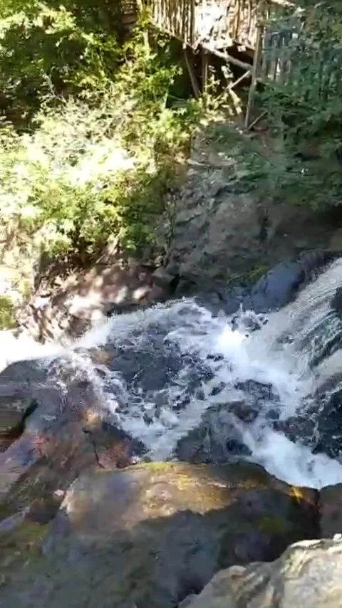 Şelale waterfall Stock Footage