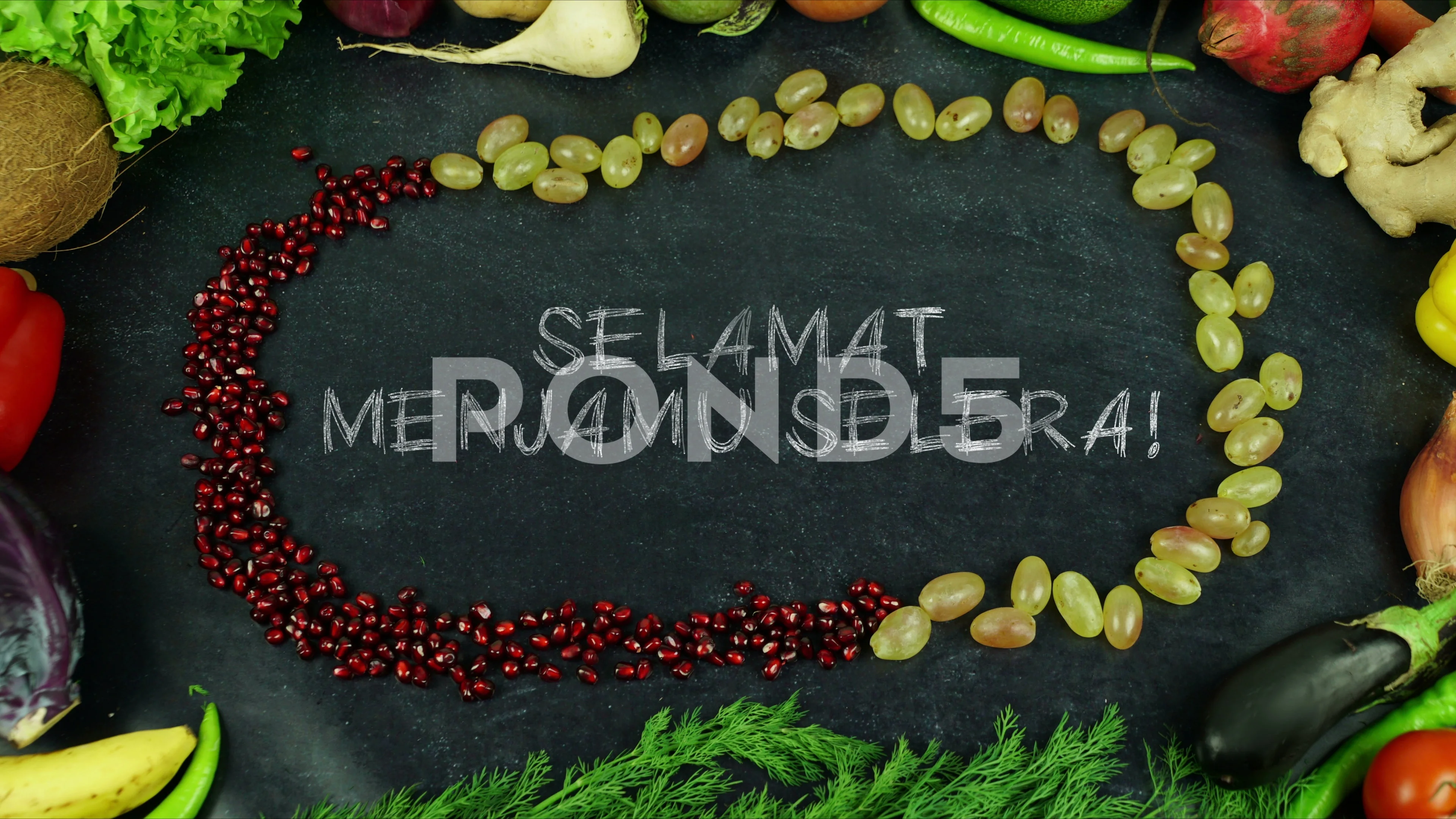 Selamat Menjamu Selera Malay Fruit Stop Stock Video Pond5