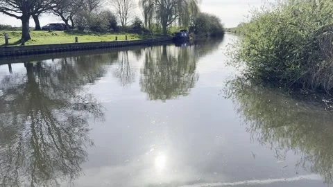 Selby Canal Vídeo Stock 334246759