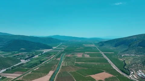 Selcuk Goat Castle drone shooting Stock Footage 309083953