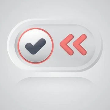 Select And Back Button Stock Illustration