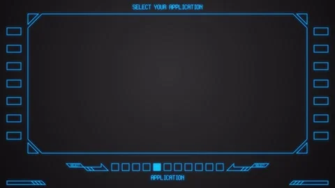 SELECT APPLICATION square Transitions. 1080p - 30 fps - Alpha Channel (7) Stock Footage 274162170