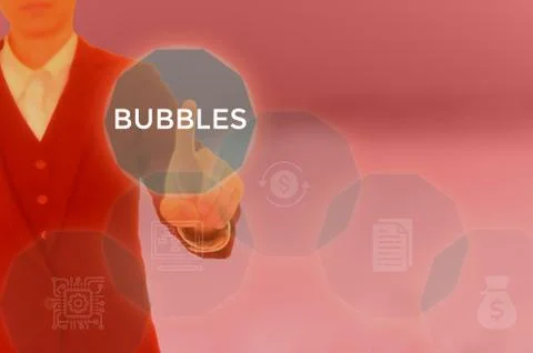Select BUBBLES - technology and business concept Foto stock