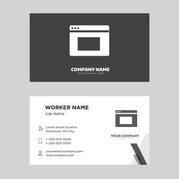 Select business card design イラスト素材