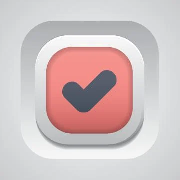 Select Button Stock Illustration