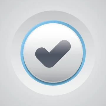 Select Button Stock Illustration