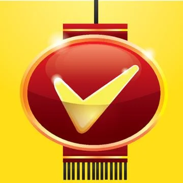 Select Button Stock Illustration