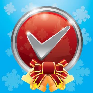 Select Button Stock Illustration