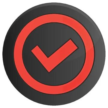 Select Button Stock Illustration